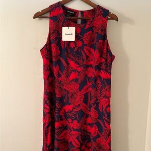 NWT Desigual Sleeveless Knee Length Dress US Size 8